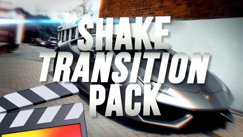 FCPX插件Shake Transitions画面抖动摇晃视频转场预设35个